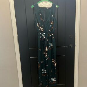 Floral jumpsuit